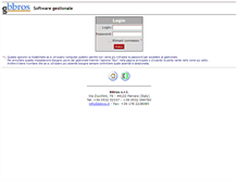 Tablet Screenshot of gestionale.bbros.it